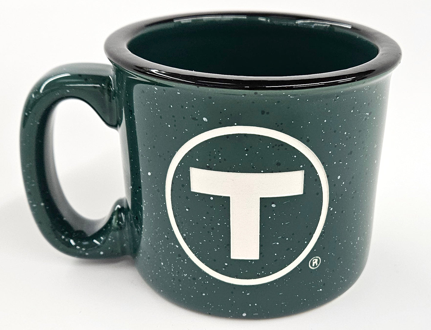 Boston MBTA T Logo Campfire Mug - Multiple Colors Available
