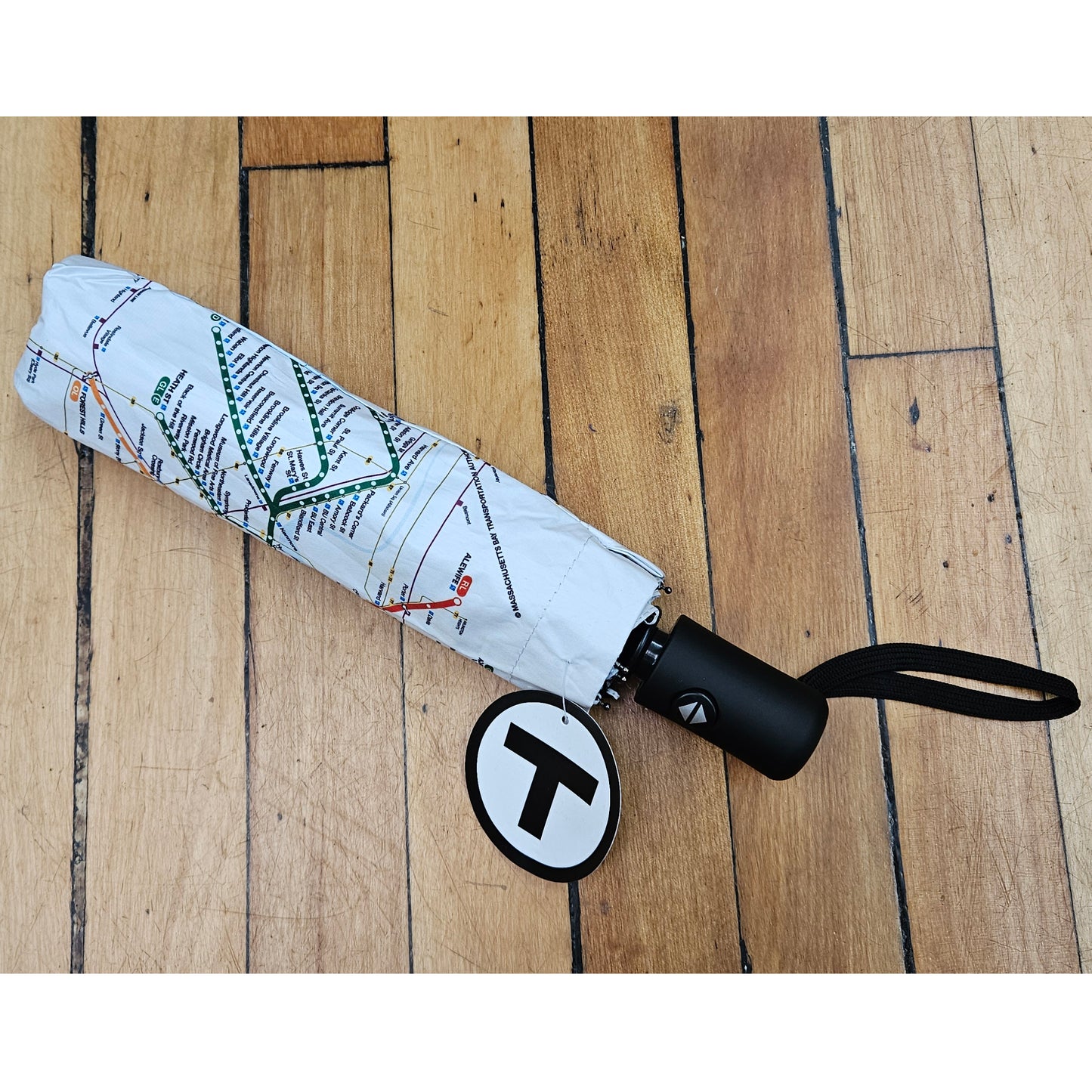 NEW! Boston MBTA Map Umbrella
