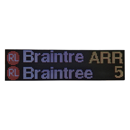 NEW! Boston MBTA LED Arrival Sign