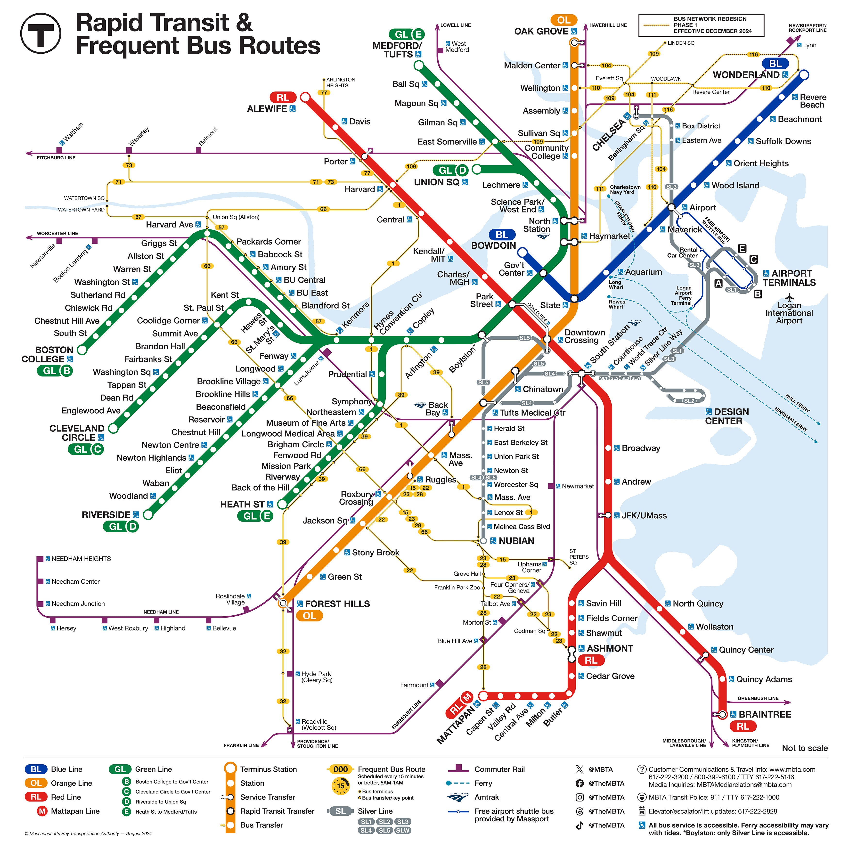 Mbta System Map