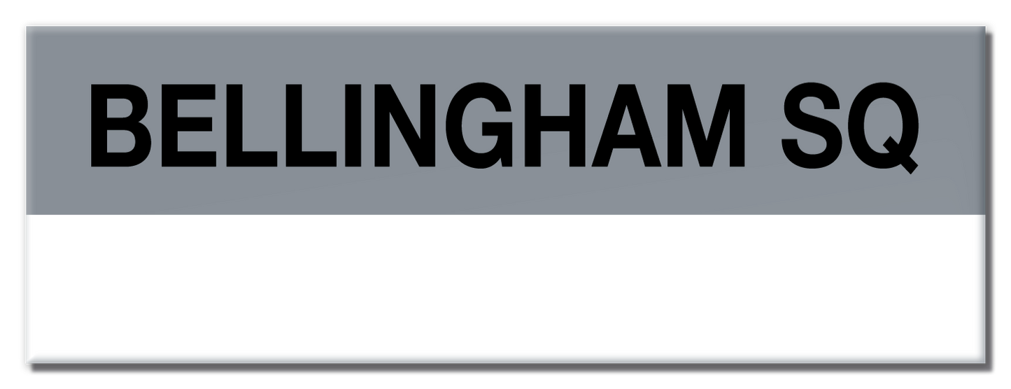 MBTA Silver Line Bellingham Sq Station Magnet