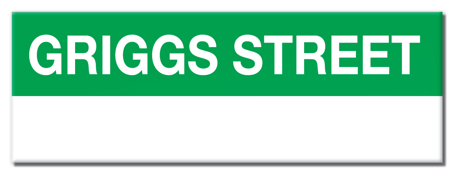 MBTA Green Line Griggs Street Station Magnet