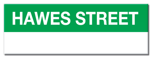 MBTA Green Line Hawes Street Station Magnet