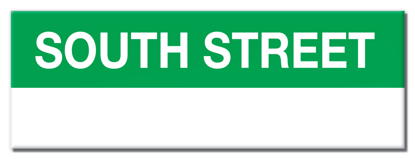 MBTA Green Line South Street Station Magnet