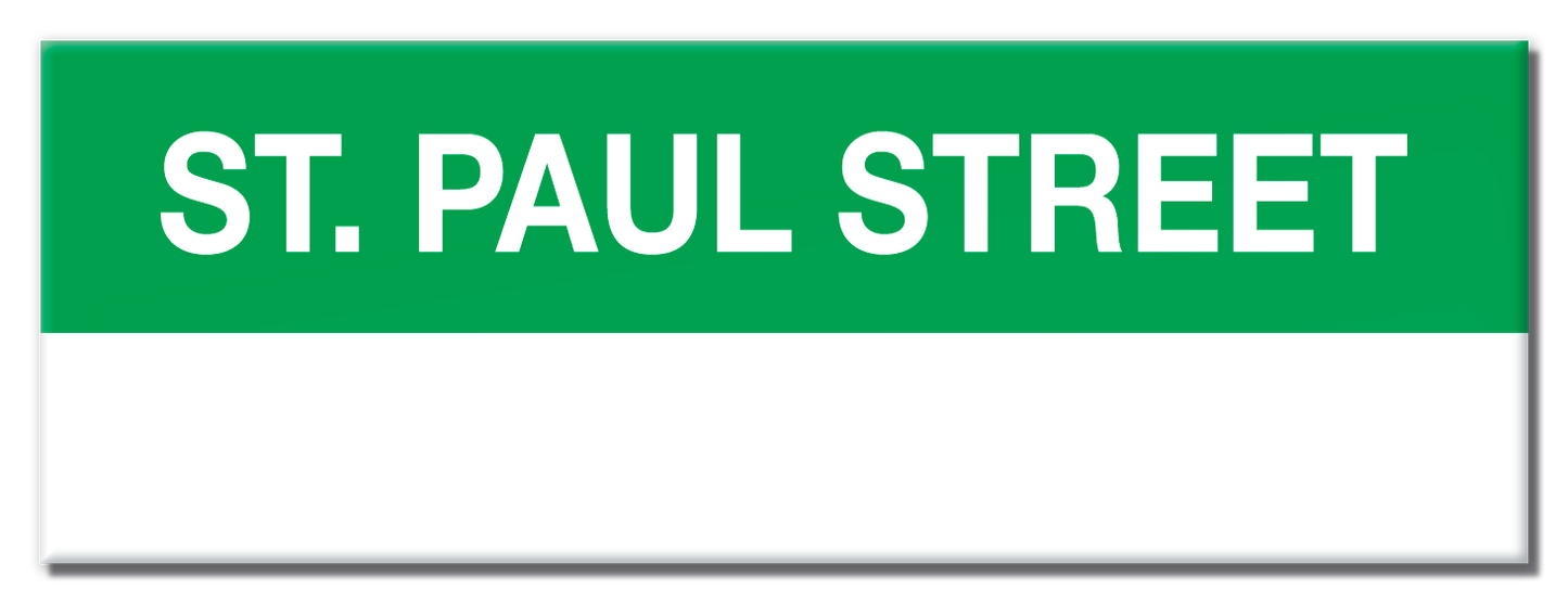 MBTA Green Line St. Paul Street Station Magnet