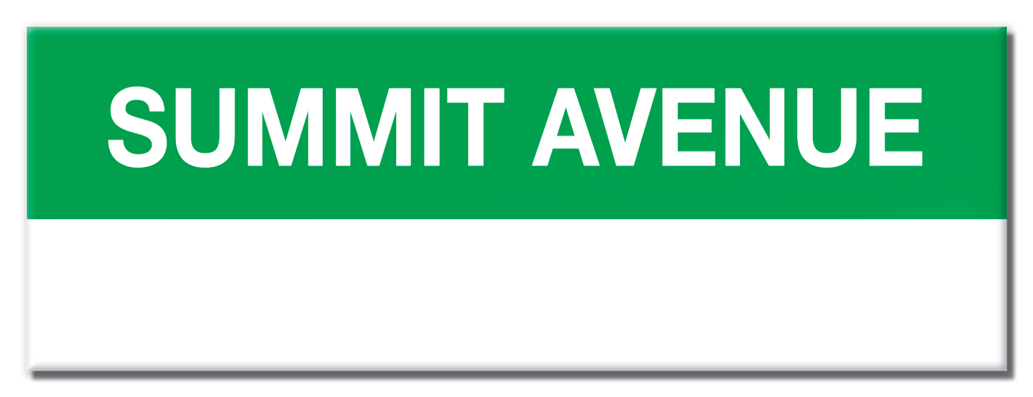 MBTA Green Line Summit Avenue Station Magnet