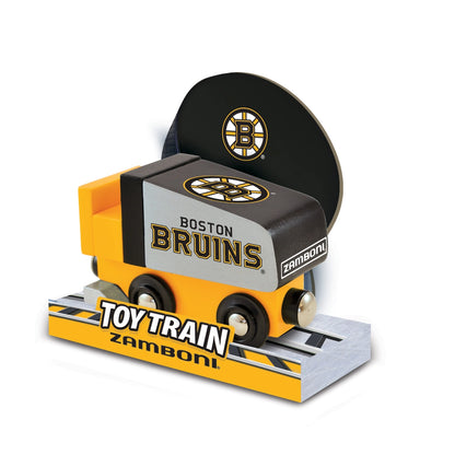 Boston Bruins Zamboni Wooden Toy Train Vehicle