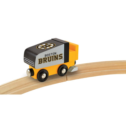 Boston Bruins Zamboni Wooden Toy Train Vehicle