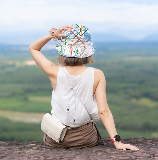 Boston MBTA Map Bucket Hat (ADULT)