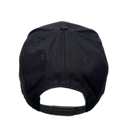 Adult Boston MBTA T Logo Flat Brim Hat Black