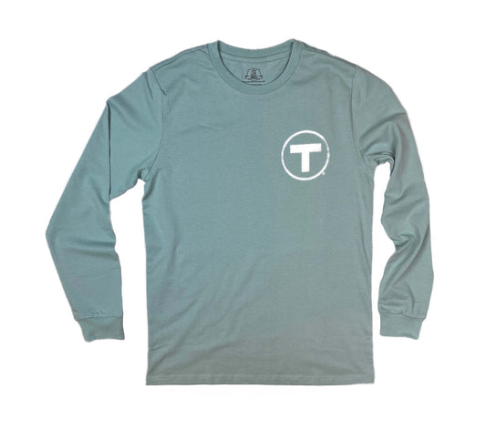 Boston MBTA Green Line Trolley & T Logo Long Sleeve Shirt (TODDLER/YOUTH/ADULT)