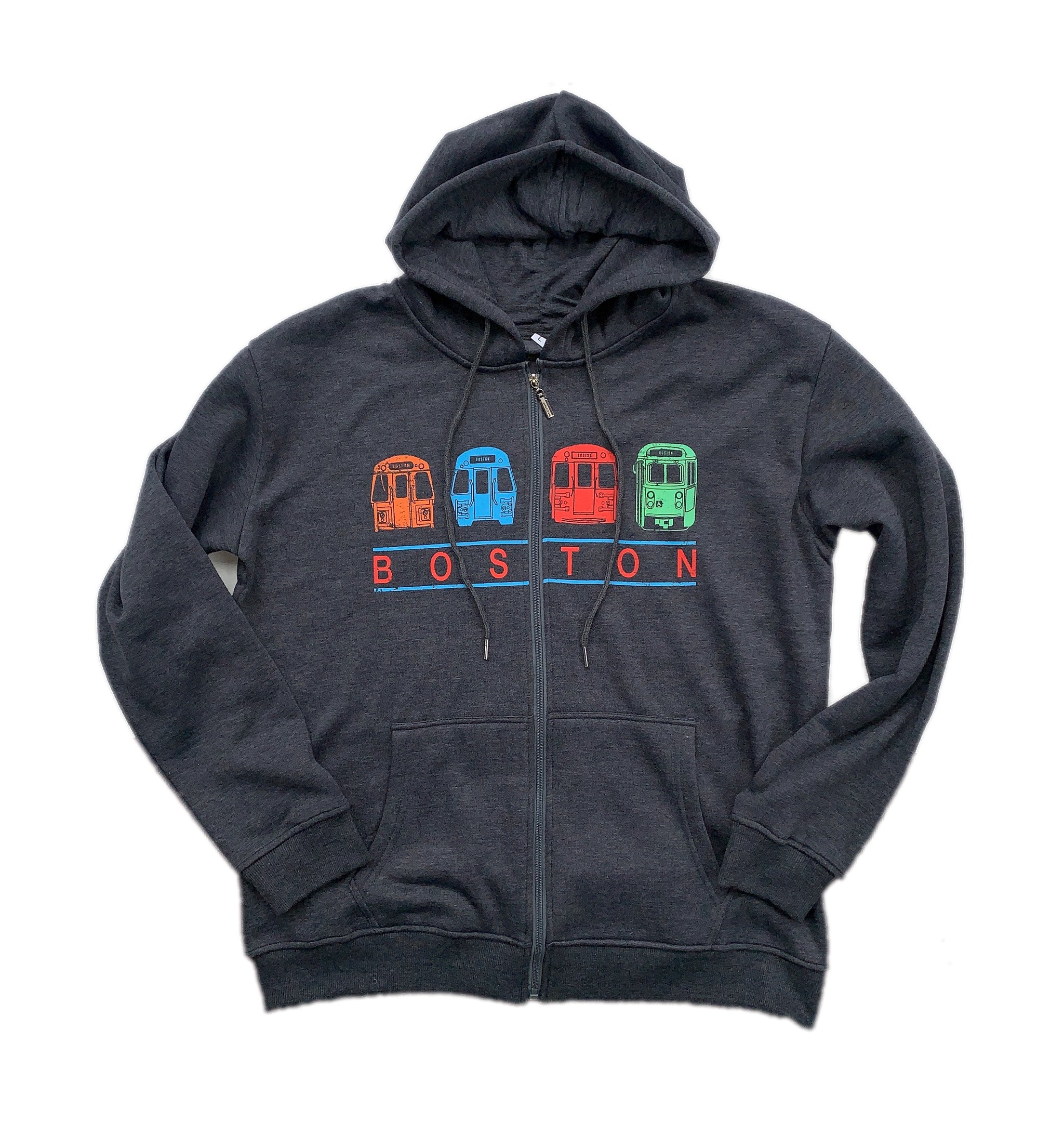 Red discount line hoodie