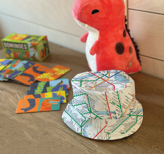 Boston MBTA Map Bucket Hat (BABY/TODDLER)