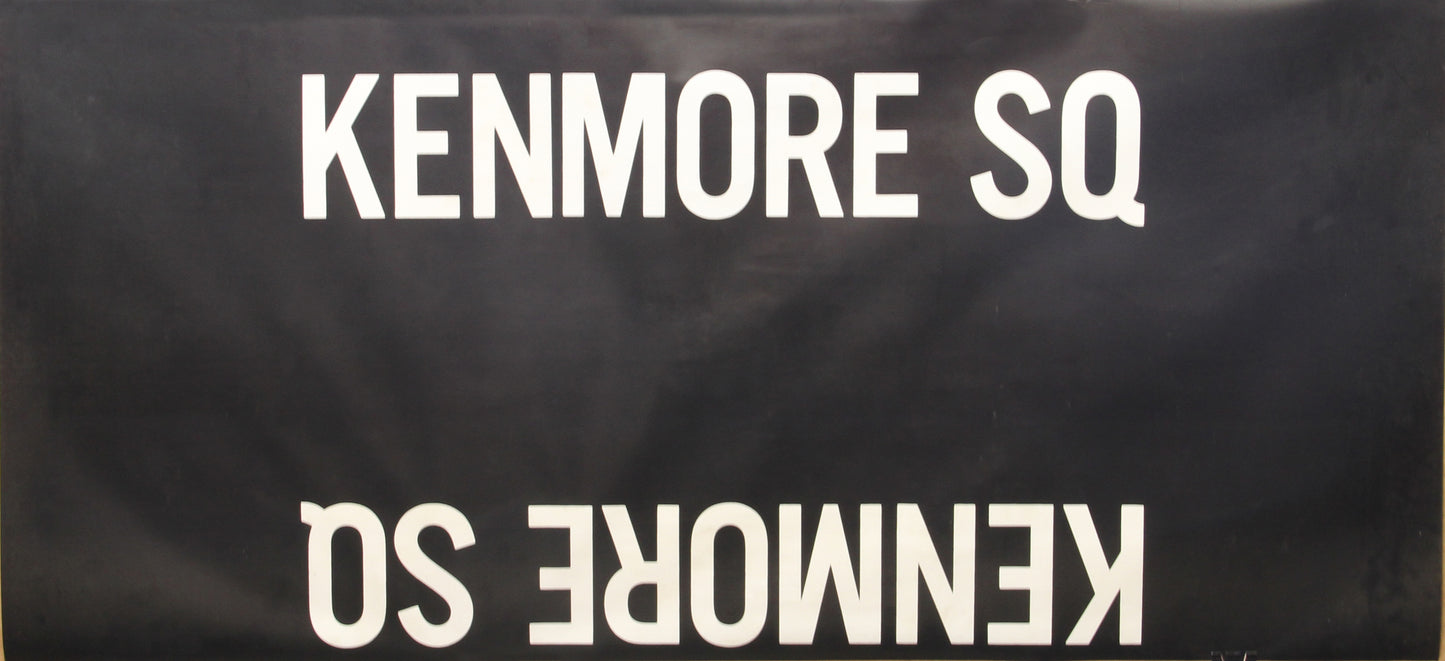 Kenmore Sq Rollsign Curtain (Boeing LRV Side Destination)
