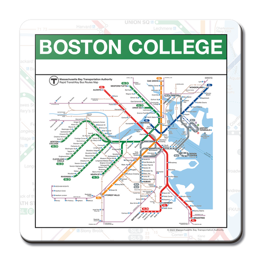 MBTA Boston College Green Line Station Coaster