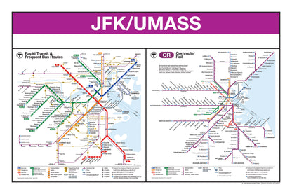 Boston MBTA Commuter Rail Station Panel Prints
