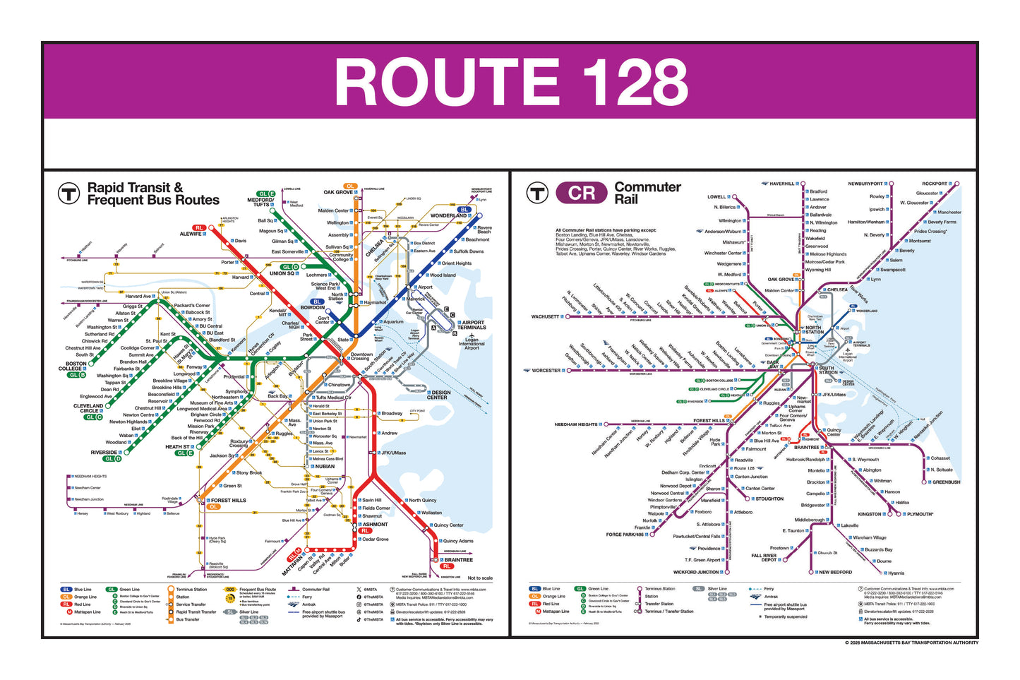 Boston MBTA Commuter Rail Station Panel Prints