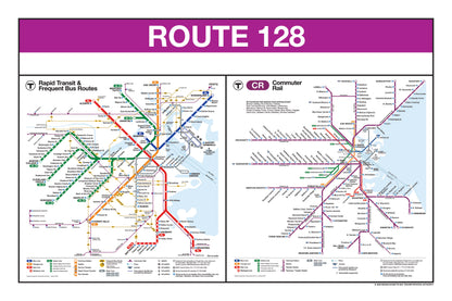 Boston MBTA Commuter Rail Station Panel Prints