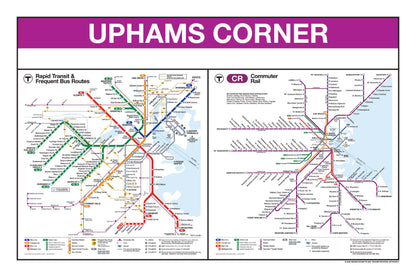 Boston MBTA Commuter Rail Station Panel Prints (S-Z)
