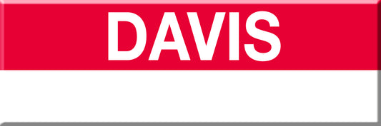 MBTA Red Line Davis Station Magnet