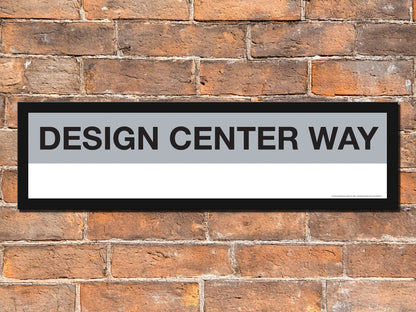 Boston MBTA SILVER LINE Framed Replica Station Signs