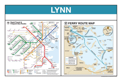 Boston MBTA Ferry Station Panel Prints
