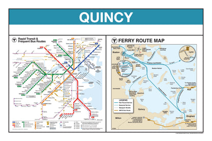 Boston MBTA Ferry Station Panel Prints