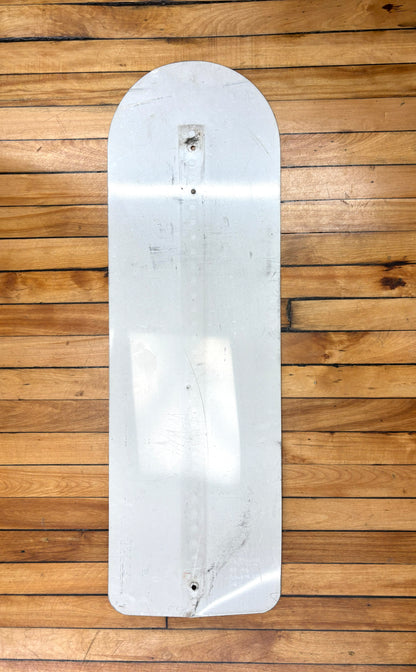 Decommissioned MBTA Bus Stop Sign: 77 Arlington Heights; 96 Medford Square