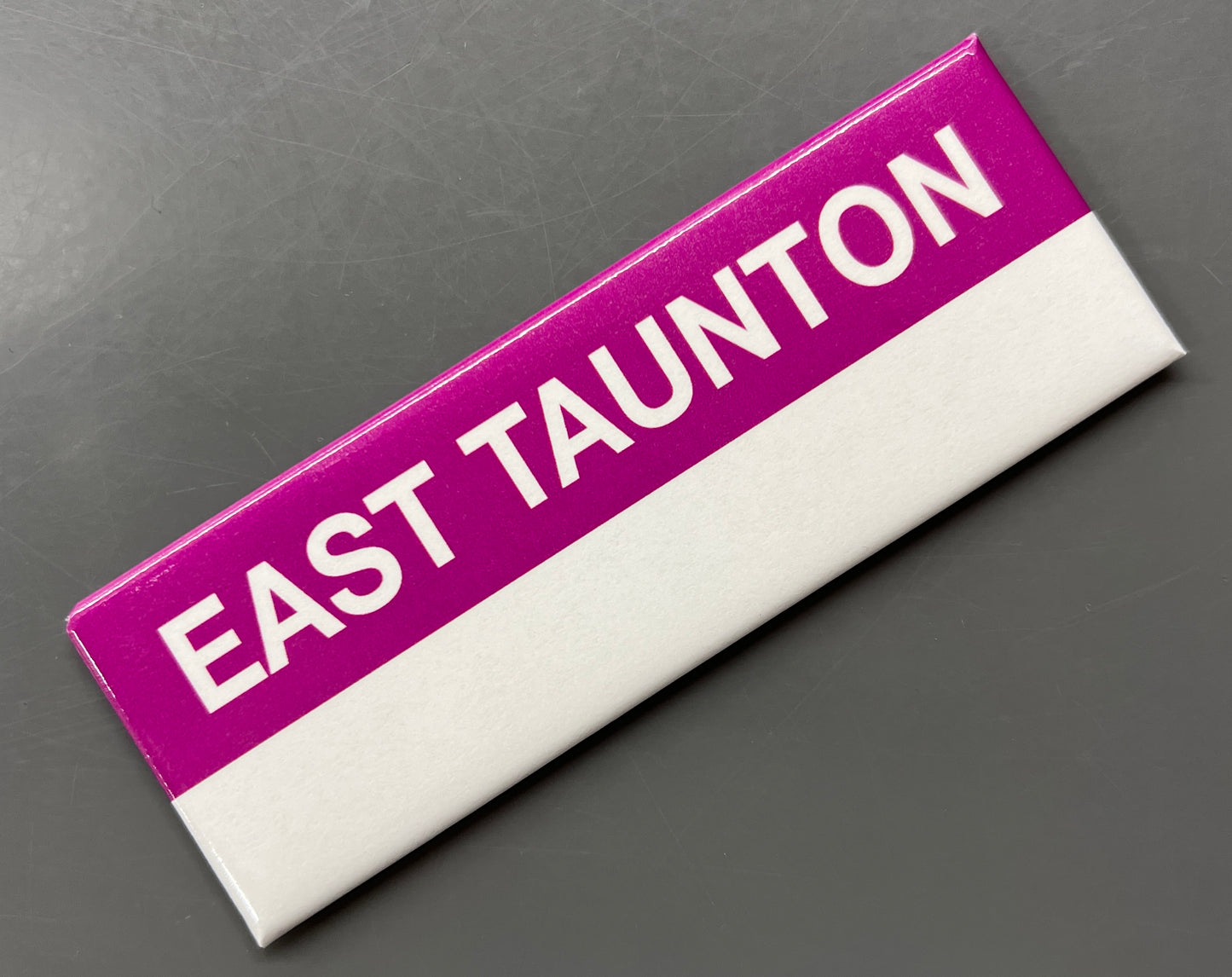 MBTA Commuter Rail East Taunton Station Magnet