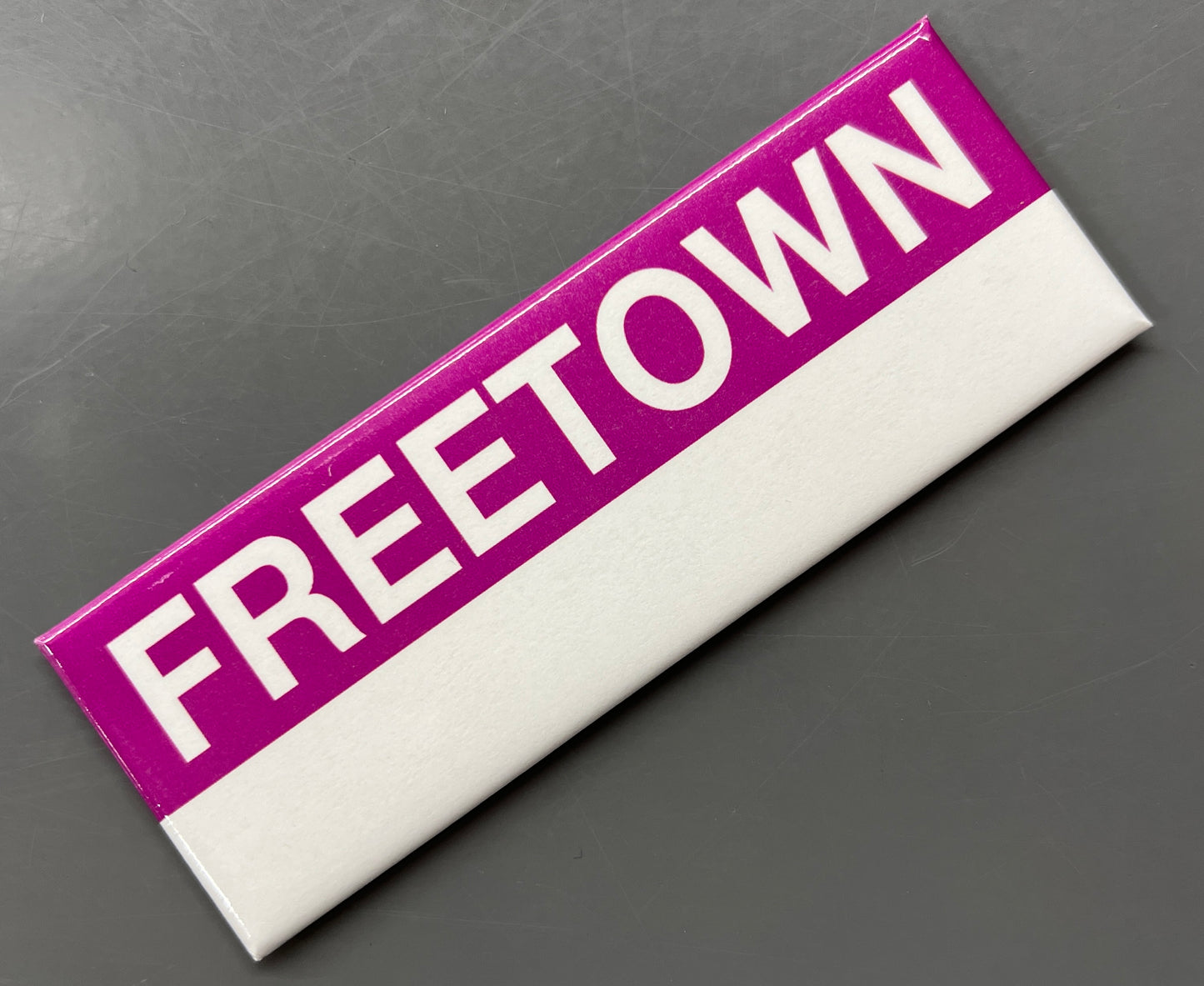 MBTA Commuter Rail Freetown Station Magnet