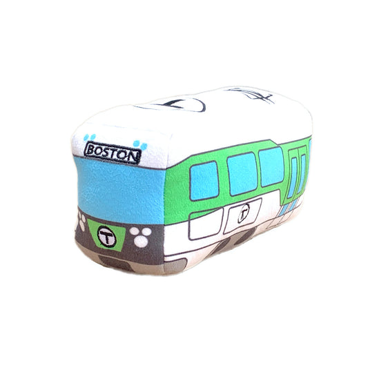 Boston MBTA Green Line Trolley Plush Toy