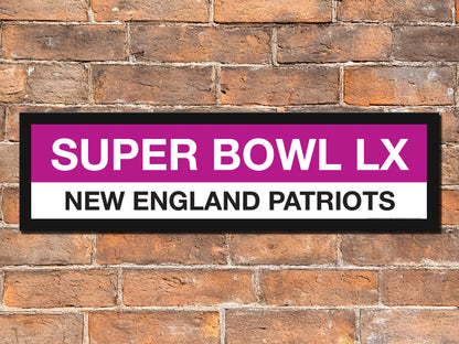 Boston MBTA Commuter Rail Framed Replica Station Signs