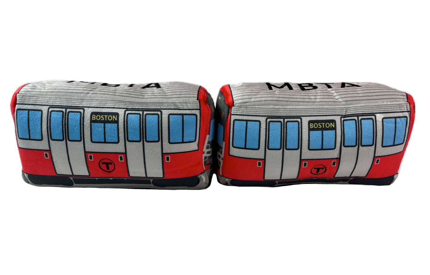 Boston MBTA Red Line Subway Car Plushy