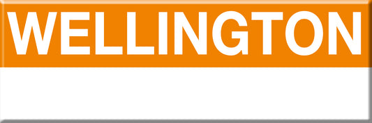 MBTA Orange Line Wellington Station Magnet