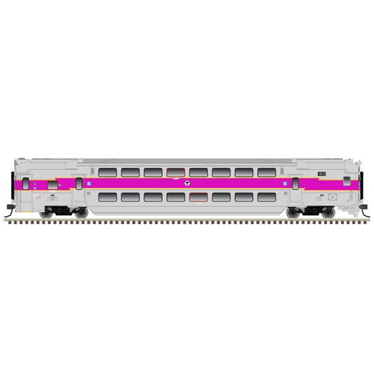Boston MBTA N-Scale Multi-Level Coach Cab Car #1803