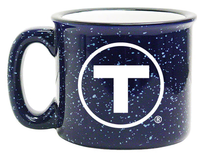 Boston MBTA T Logo Campfire Mug - Multiple Colors Available