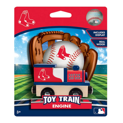Boston Red Sox Wooden Toy Train Engine