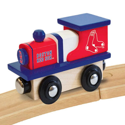 Boston Red Sox Wooden Toy Train Engine