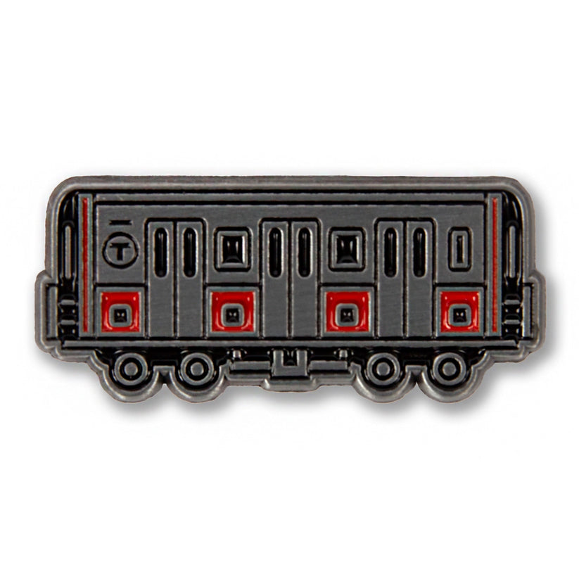 Boston MBTA Red Line Subway Car Enamel Pin – MBTAgifts
