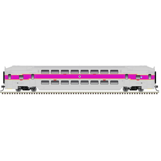 Boston MBTA N-Scale Multi-Level Coach Trailer #772