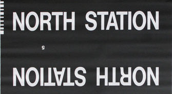 North Station Rollsign Curtain (Type 7 Side Destination)