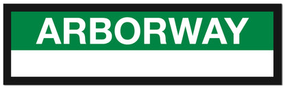 Boston MBTA GREEN LINE Framed Replica Station Signs