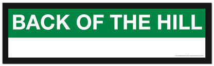 Boston MBTA GREEN LINE Framed Replica Station Signs