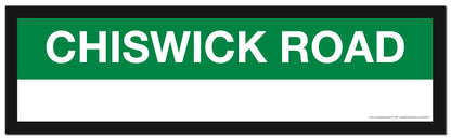 Boston MBTA GREEN LINE Framed Replica Station Signs