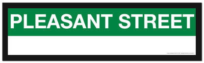 Boston MBTA GREEN LINE Framed Replica Station Signs
