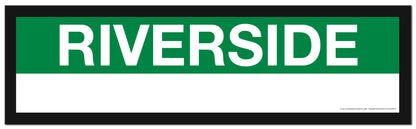 Boston MBTA GREEN LINE Framed Replica Station Signs