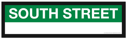 Boston MBTA GREEN LINE Framed Replica Station Signs