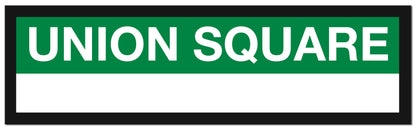 Boston MBTA GREEN LINE Framed Replica Station Signs