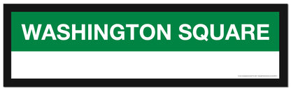 Boston MBTA GREEN LINE Framed Replica Station Signs