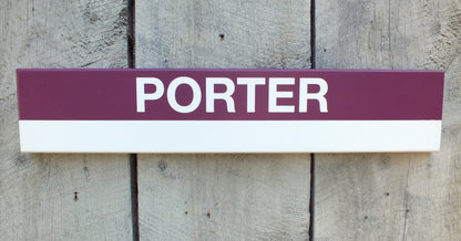 MBTA Commuter Rail - NORTHSIDE DESTINATIONS - Replica Wood Station Signs (22")